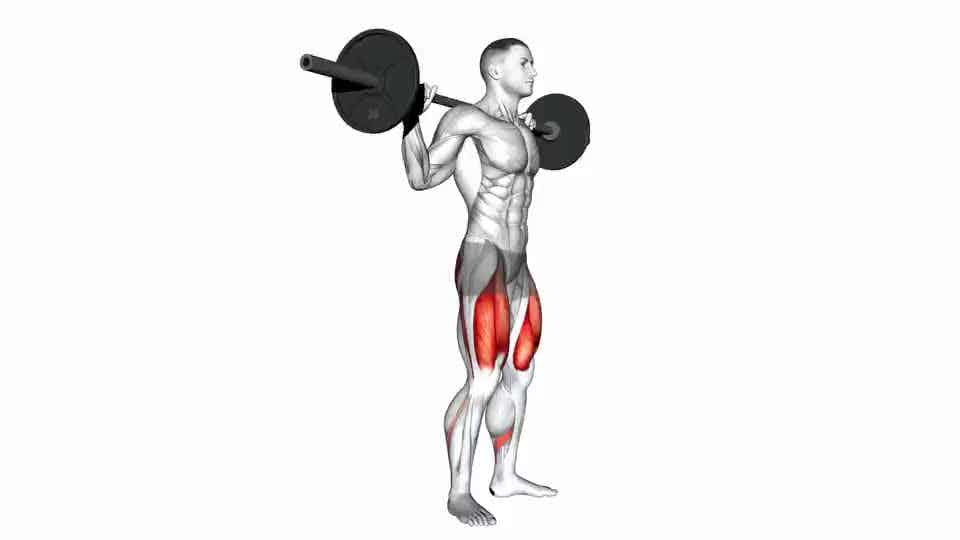 Thumbnail for the video of exercise: Barbell Full Squat