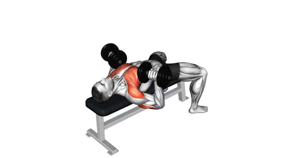 Thumbnail for the video of exercise: Dumbbell Bench Press