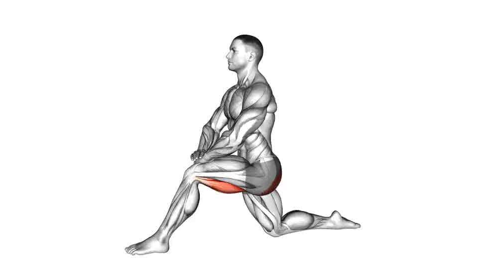 Thumbnail for the video of exercise: Kneeling Hip Flexor Stretch
