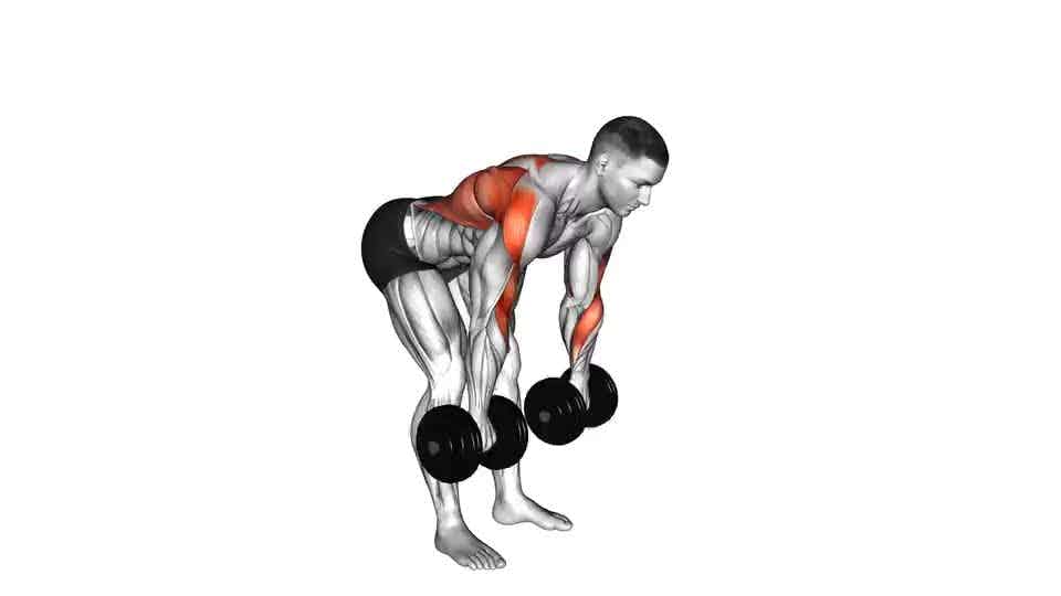 Thumbnail for the video of exercise: Palm Rotational Bent Over Row