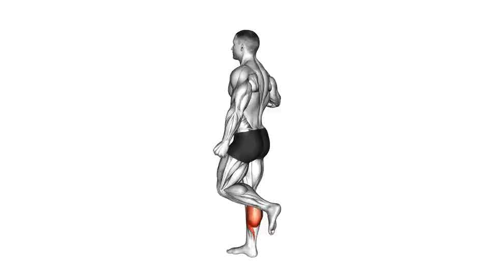 Thumbnail for the video of exercise: One Leg Floor Calf Raise