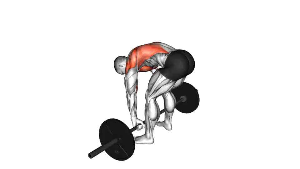 Thumbnail for the video of exercise: Barbell Pendlay Row