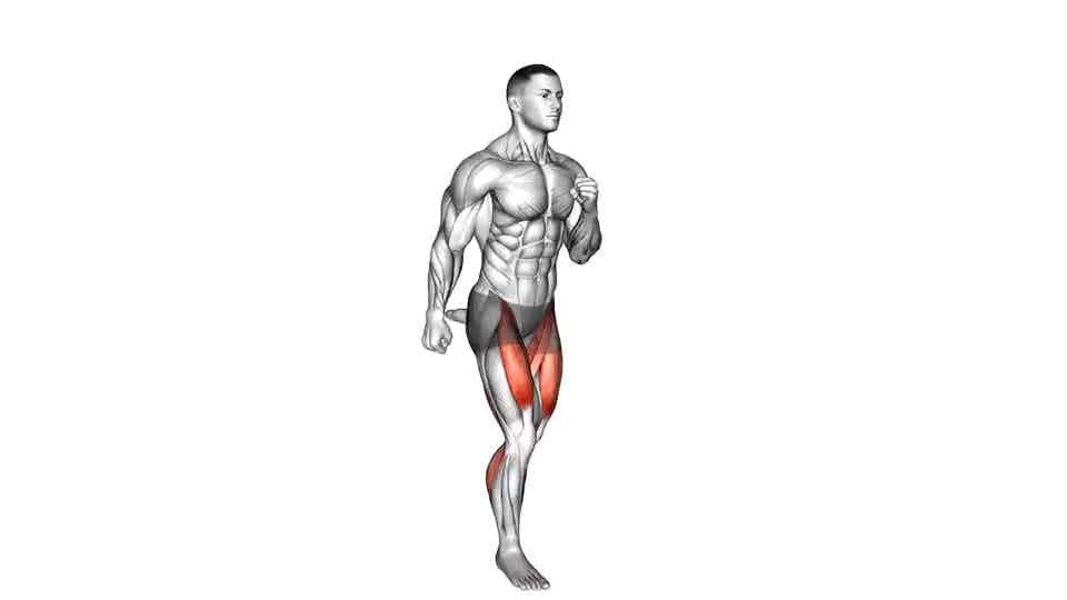 Thumbnail for the video of exercise: Butt Kicks