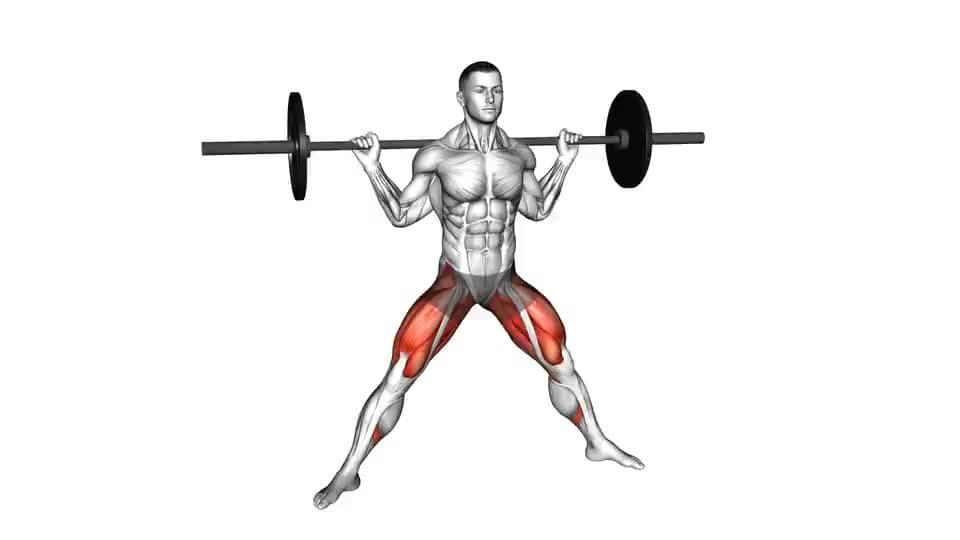 Thumbnail for the video of exercise: Side Split Squat