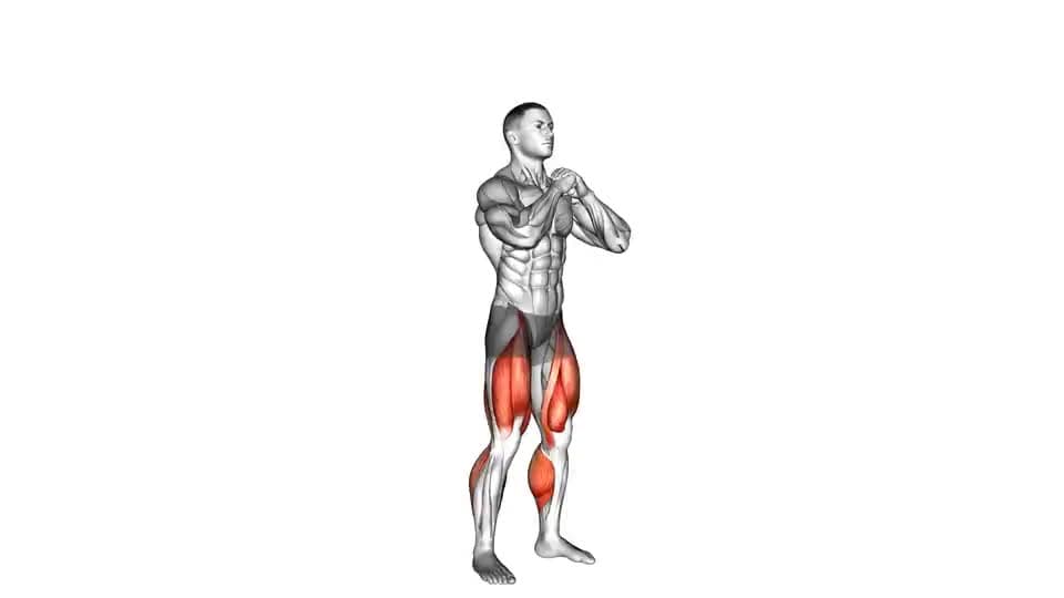 Thumbnail for the video of exercise: Jump Squat