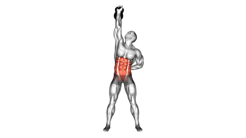 Thumbnail for the video of exercise: Kettlebell Nayra thaya molino