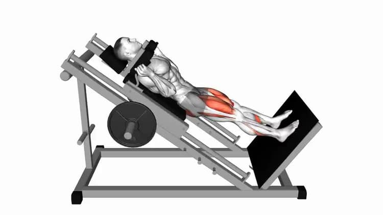 Sled Hack Squat - Video Guide | Lyfta