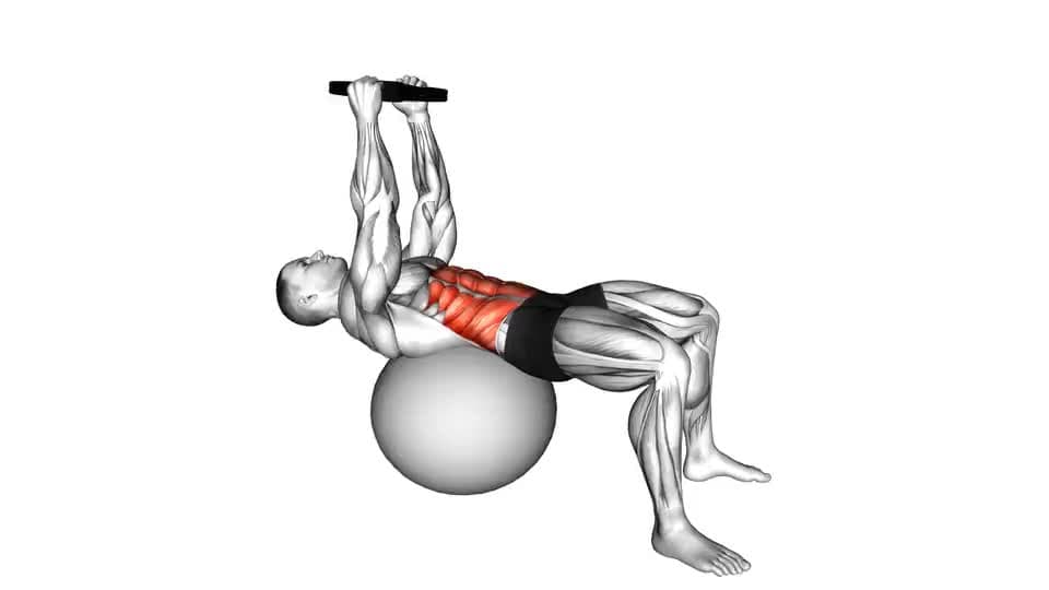 Thumbnail for the video of exercise: भारित ओवरहेड क्रन्च