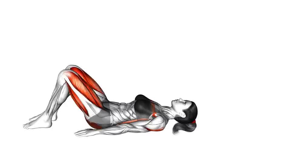 Thumbnail for the video of exercise: Postura del puente Setu Bandhasana