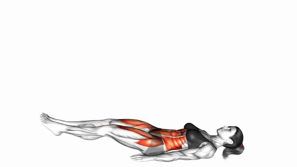 Thumbnail for the video of exercise: Leg Raise Hip Lift