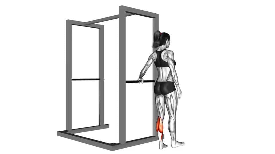 Thumbnail for the video of exercise: ھڪڙي ٽنگ جي فرش واري گابي کي وڌايو