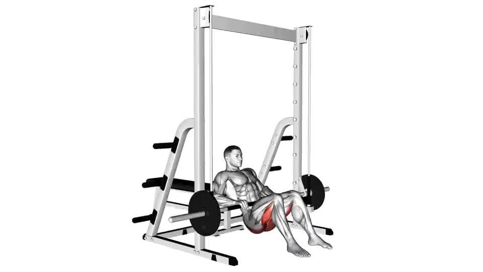 Thumbnail for the video of exercise: ስሚዝ ሂፕ ግፊት