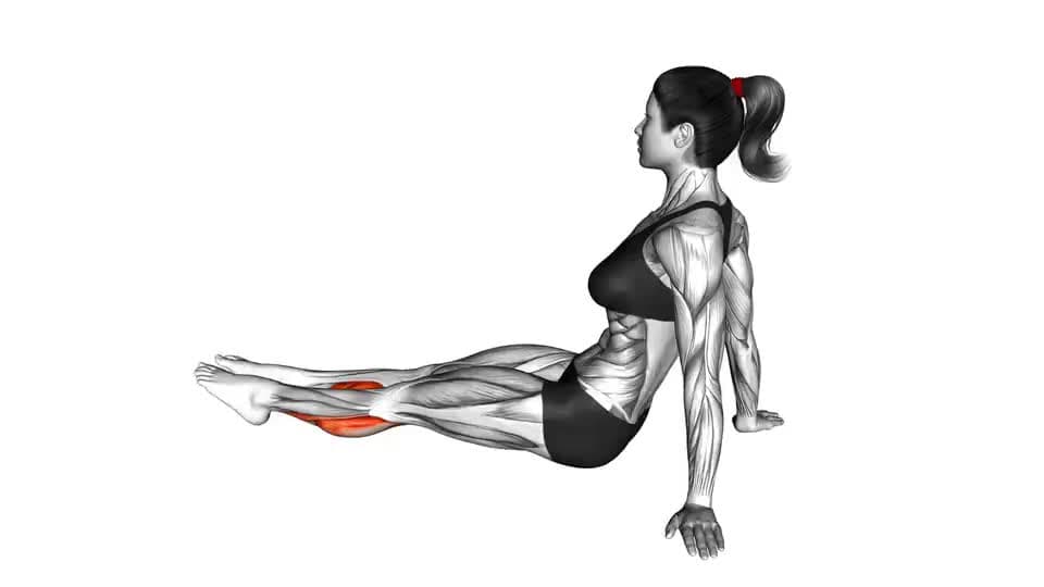 Thumbnail for the video of exercise: Разтягане на краката и глезените