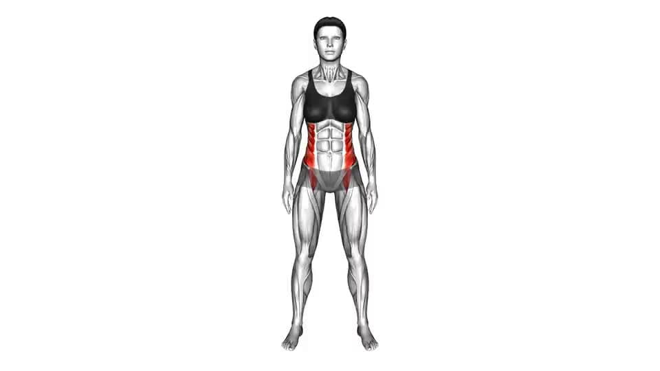 Thumbnail for the video of exercise: Standing Two Side Bend