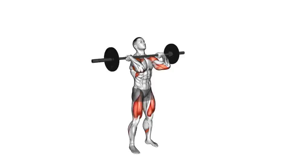 Thumbnail for the video of exercise: Barbell Thruster