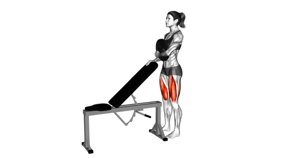 Thumbnail for the video of exercise: Weighted Sissy Squat