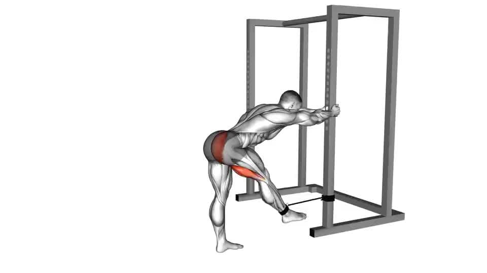 Thumbnail for the video of exercise: Разгінанне тазасцегнавага сустава сагнутай групай