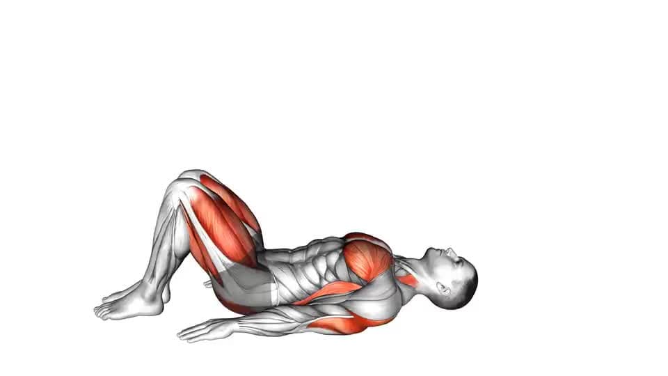 Thumbnail for the video of exercise: Поза моста Сету Бандхасана