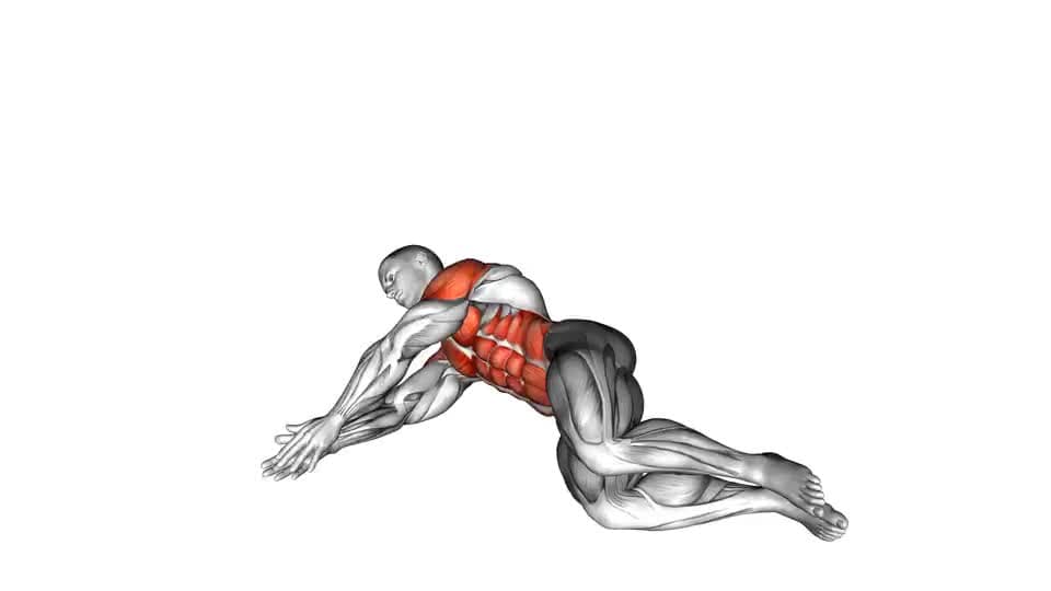 Thumbnail for the video of exercise: Open Book Stretch