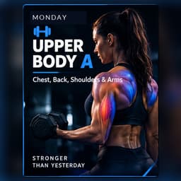 Segunda-feira — Upper A/ Monday Upper Body A