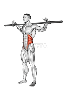 Barbell Mopanzi Egumbami demonstration