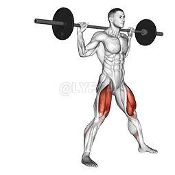 Squat ya kokabwana na ngambo demonstration