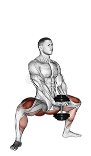 Dumbbell Plyo Squat jedhamuun beekama demonstration