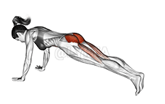 Alongamento de extensão de quadril demonstration