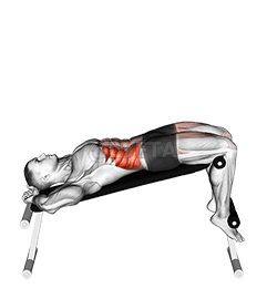 上斜扭轉仰臥起坐 demonstration