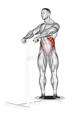 Rotation du levier demonstration