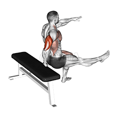 एक हाथ डुबकी demonstration