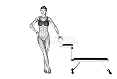 Penculikan Pinggul Berdiri demonstration