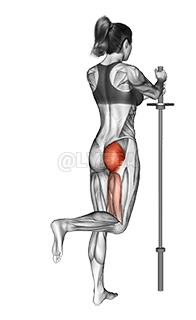 站立髋部伸展 demonstration