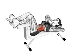 Twisting Crunch demonstration