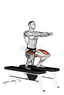 Squat Ponderado rehegua demonstration