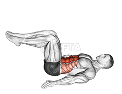 Reverse Crunch demonstration