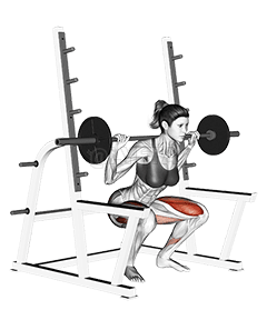 Image of Barbell Full squat 