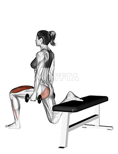 Dumbbell ib ceg squat demonstration