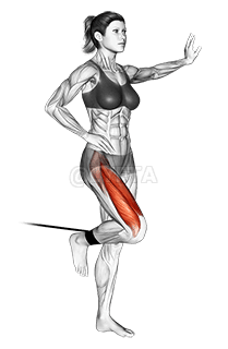 Band ayaqda ayaq uzadılması demonstration