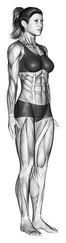 Pose padrão demonstration