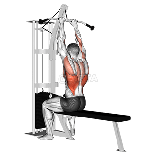 Image of Close-Grip Front Lat Pulldown