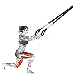 सस्पेंशन रियर लंज demonstration