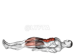 仰臥舉腿 demonstration