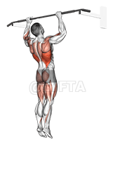 Skákání Pull-up demonstration