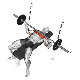 Thumbnail for the video of exercise: Wide Reverse Grip Bench Press