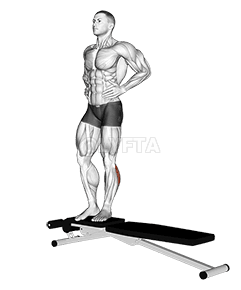 Box Jump Down avec stabilisation d'une jambe demonstration