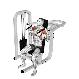Image of Lever Seated Shoulder Press