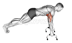 Push-up demonstration
