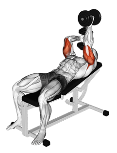 Hantel liggende alternativ forlengelse demonstration