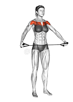 Band wam-up sholda strɛch demonstration